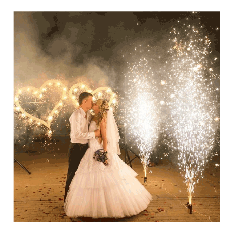 Организация пиротехнического шоу на свадьбу  Аша | asha.salutsklad.ru