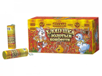 Хлопушка с золотым конфетти Хлопушки купить в Аше | asha.salutsklad.ru