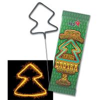 Елочка Бенгальские огни фигурные купить в Аше | asha.salutsklad.ru