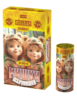 Мишки-шалунишки Пиротехнический фонтан купить в Аше | asha.salutsklad.ru