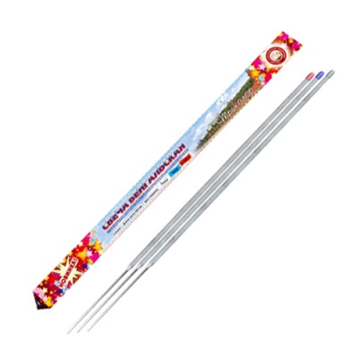 Триколор 650 мм. Бенгальские огни цветные купить в Аше | asha.salutsklad.ru