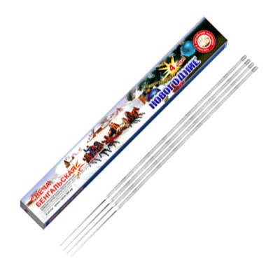Новогодние 300-4 мм. Бенгальские огни купить в Аше | asha.salutsklad.ru