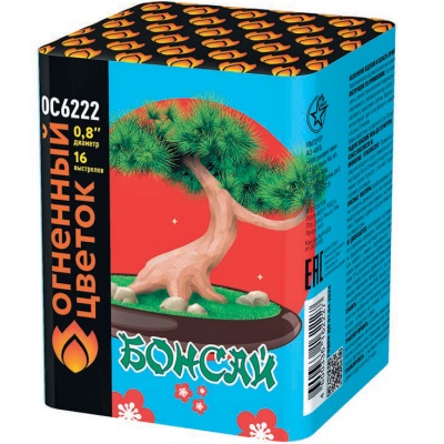 Бонсай Батарея салютов купить в Аше | asha.salutsklad.ru