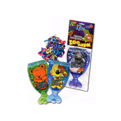 Зоопарк ТСЗ Надувная хлопушка купить в Аше | asha.salutsklad.ru