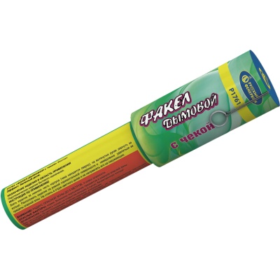 Дымовой (с чекой) зеленый Фальшфейер купить в Аше | asha.salutsklad.ru