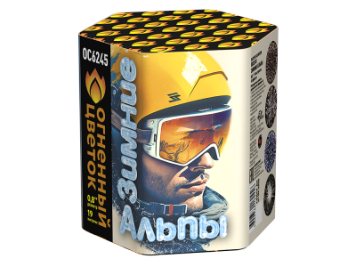 Зимние Альпы Батарея салютов купить в Аше | asha.salutsklad.ru