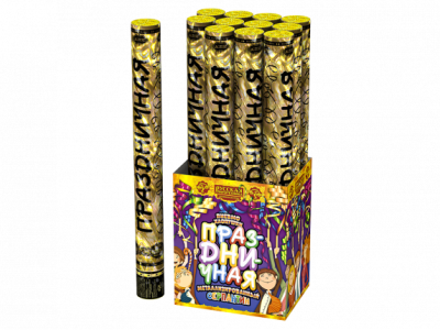 Праздничная 50 Пневматическая хлопушка купить в Аше | asha.salutsklad.ru