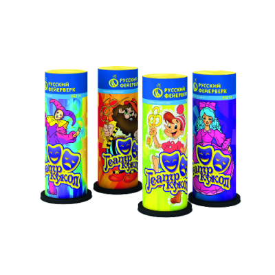 Театр кукол Пиротехнический фонтан купить в Аше | asha.salutsklad.ru