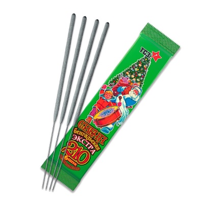 210 мм. Экстра Бенгальские огни купить в Аше | asha.salutsklad.ru